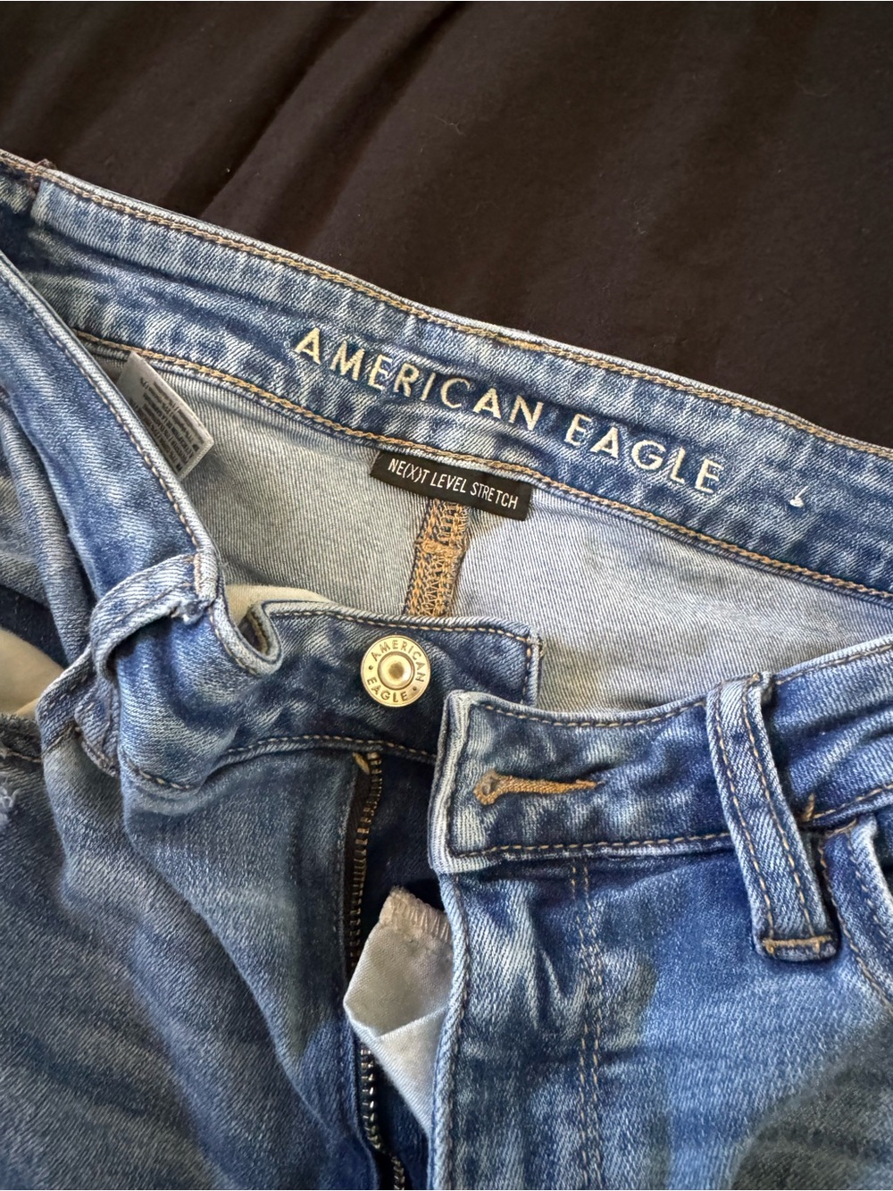 American Eagle Outfitters Light Blue Denim Jeans